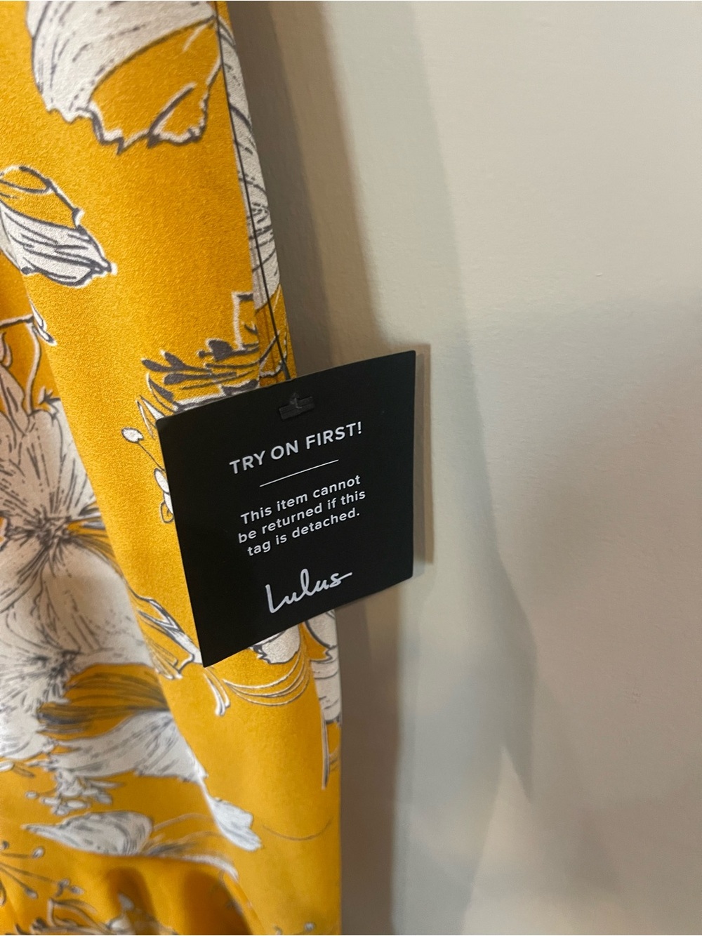 Lulu's Yellow Floral High-Low Ruffle Maxi Dress - Picture 4 of 8